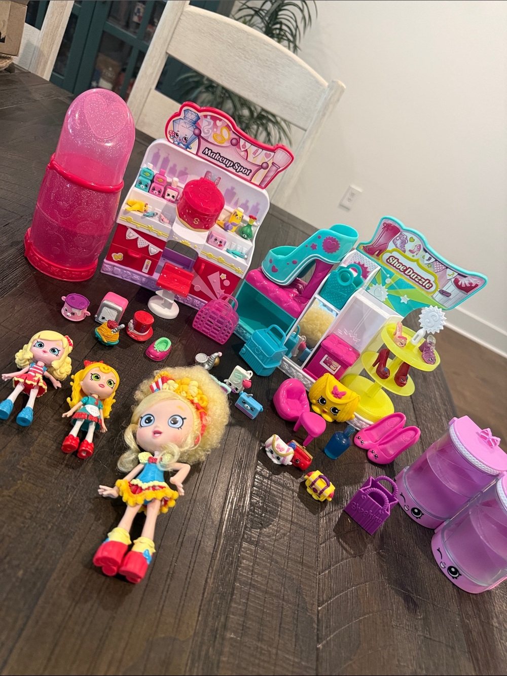 Shopkins Shoppies Lil Shoppies Dolls, Playsets & Accessories Mixed Lot Retired